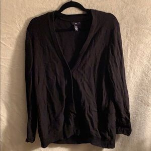 Black Button Down Sweater